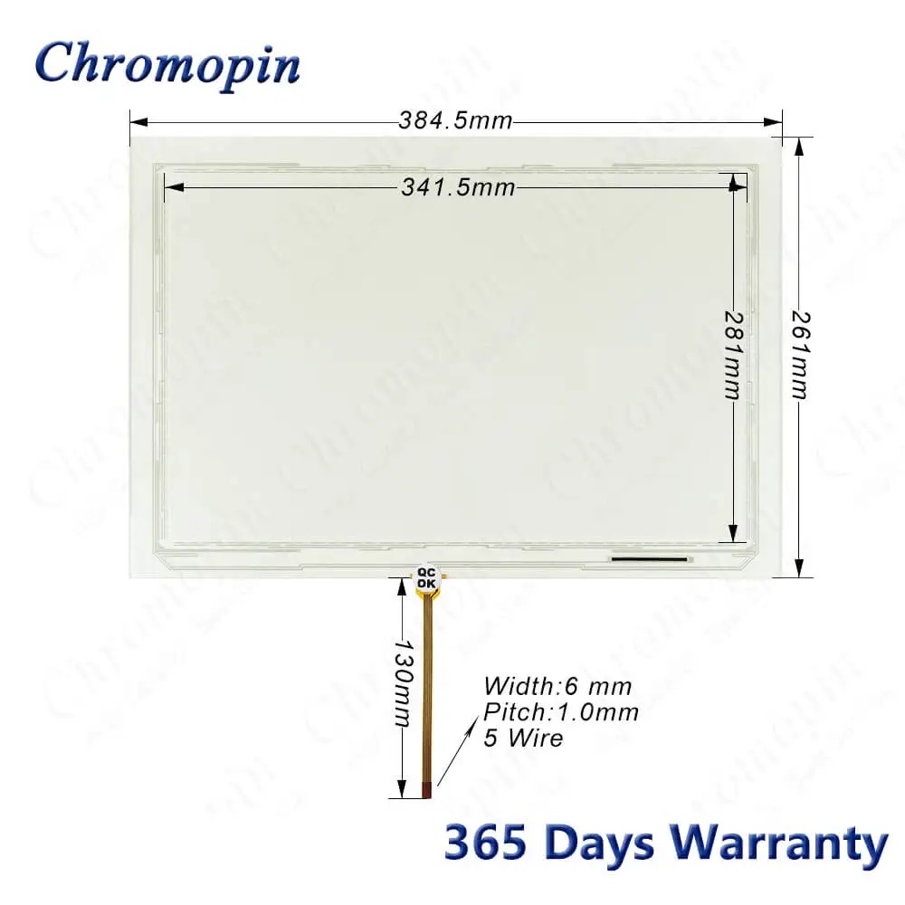 for Beijer iX T15BR 640003701 Touch Glass Screen Panel Digitizer for Beijer iX T15BR 1634-003785 640001601 with Protective Film