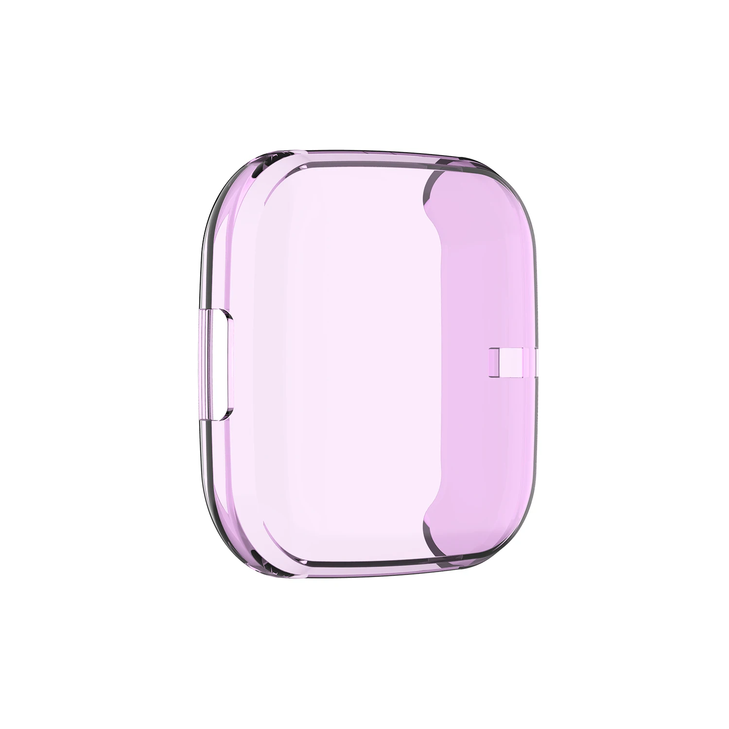 TPU clear Protective Case For Fitbit Versa 2 SmartWatch Screen Protector Cover Shell Frame colorful Full Screen Transparent