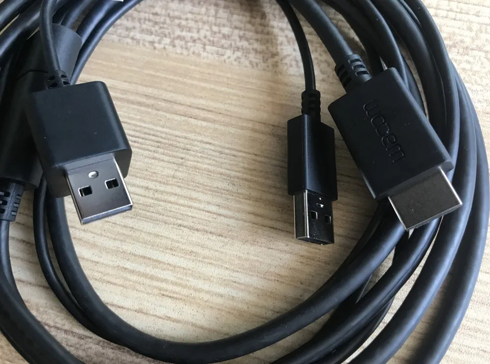 3 in 1 X-Shape Data and Charging Cable for Wacom one DTC-133