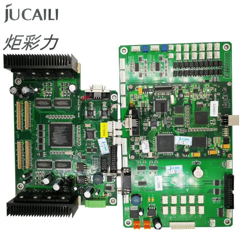 Горячая Распродажа, крупноформатный принтер Jucaili Human Xuli Allwin Twinjet, комплект с двойной головкой для головки DX5, материнская плата