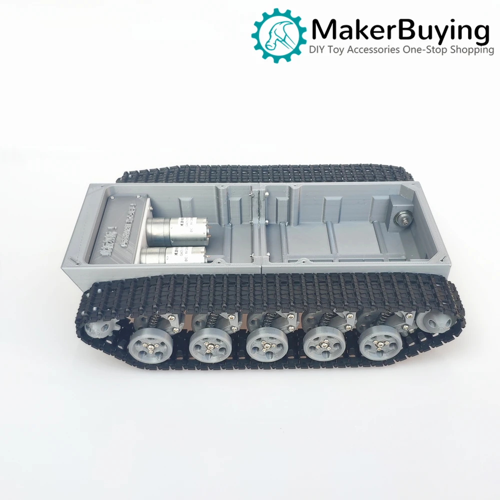 Tracked tank chassis shock absorption suspension DIY homemade smart car upgrade accessories 3d printing production