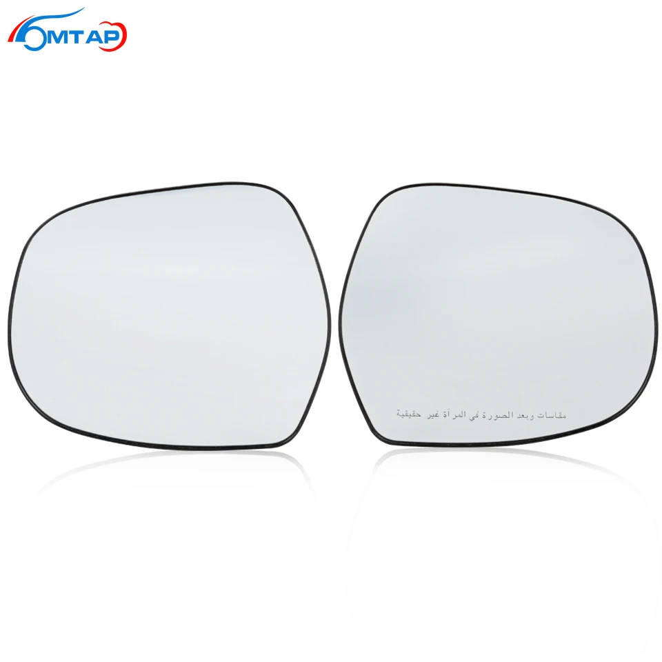 MTAP Exterior Side Rearview Mirror Lens Door Mirror Glasses For Toyota LAND CRUISER PRADO 120 LC120 2003-2009 Without Heating