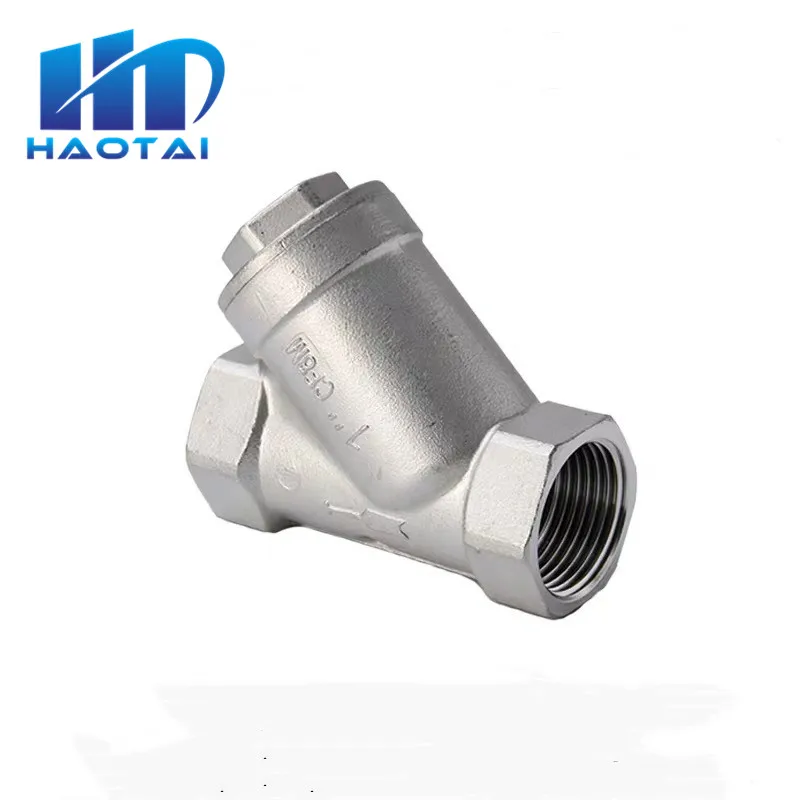 Female Inline  Y Mesh Strainer Threads Filter 304 Stainless Steel BSP 1/2