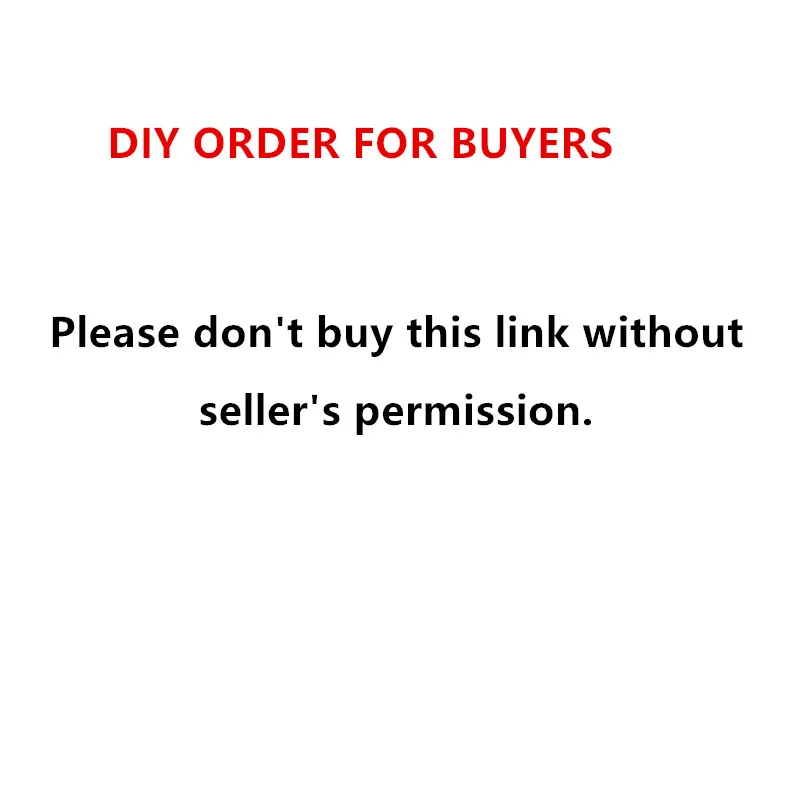 

DIY ORDER FOR BUYERS 3