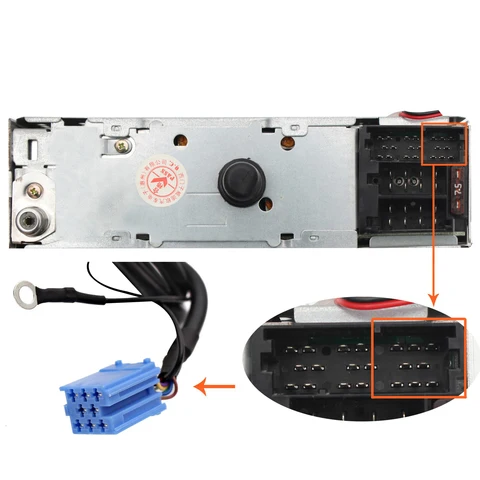Автомобильный USB/AUX-адаптер Moonet для подключения CD-чейнджера для Audi, Skoda, Volkswagen Tiguan, Touran, T5, Golf, Passat
