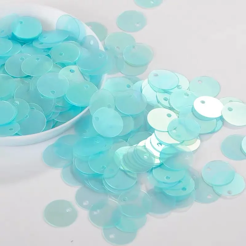 10g Matte turquoise Sequin Flower Plum Star Shell Shape Sequins Paillettes Wedding Confetti  DIY Handcraft Sewing Accessories