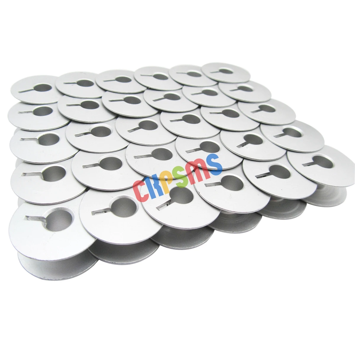 #55623AS ALUMINUM BOBBINS  WITH WINDER SLOT Compatible with INDUSTRIAL SINGLE NEEDLE JUKI BROTHER