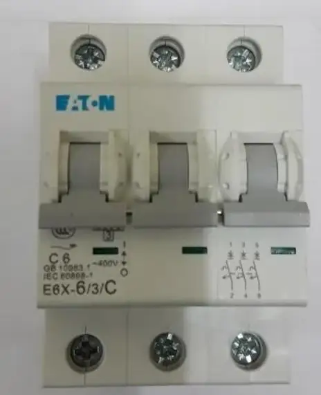 

E6X-6/3/C 90000025000586 3P | 6A | C | 6KA E6X mini circuit breaker