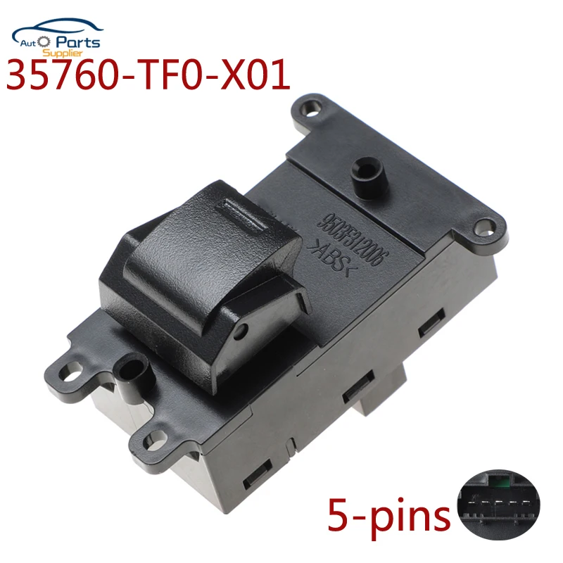 

Новая кнопка переключателя главного окна питания 35760-TF0-X01 для Honda City 2008-2014 35760TF0X01