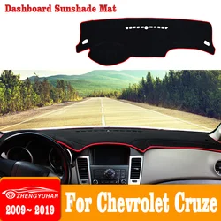 For Chevrolet Cruze 2009-2012-2015 Auto Parts Car Dashboard Cover Dash Mat Sun Shade Pad Instrume Panel Carpets Accessories