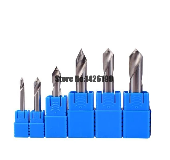 

1PCS 90 degree/60 degree of tungsten steel chamfering cutter, M2~M16 Cemented carbide chamfer drill positioning center bit