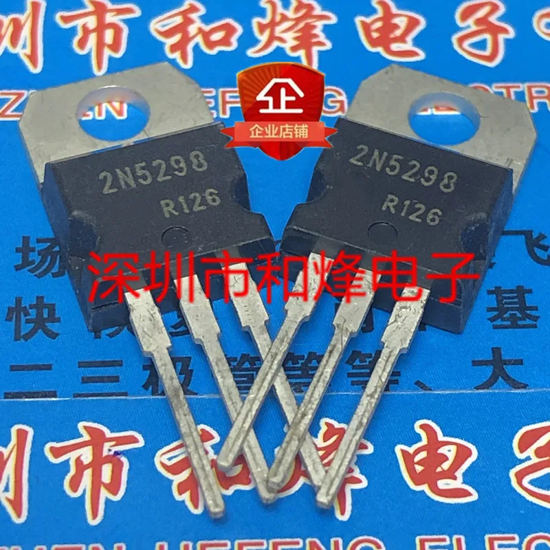 10PCS  2N5298  TO-220 80V 4A  100% New&original