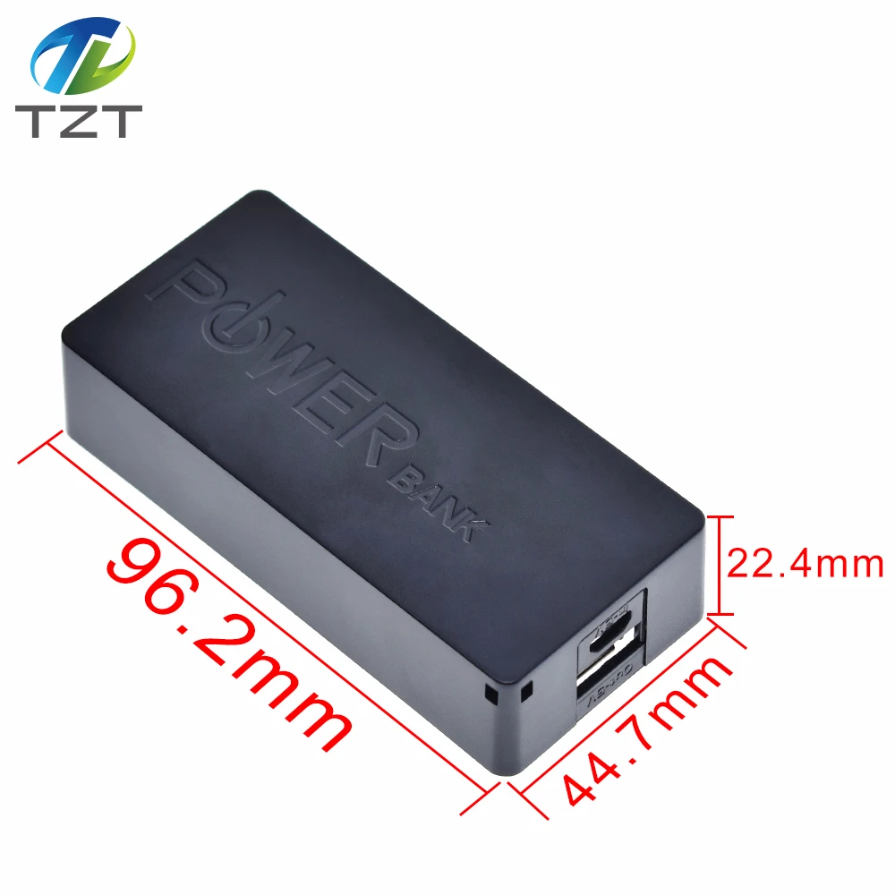 5600mAh 2X 18650 USB Power Bank Battery Charger Case DIY Box For iPhone For Smart Phone MP3 Electronic Mobile Charging