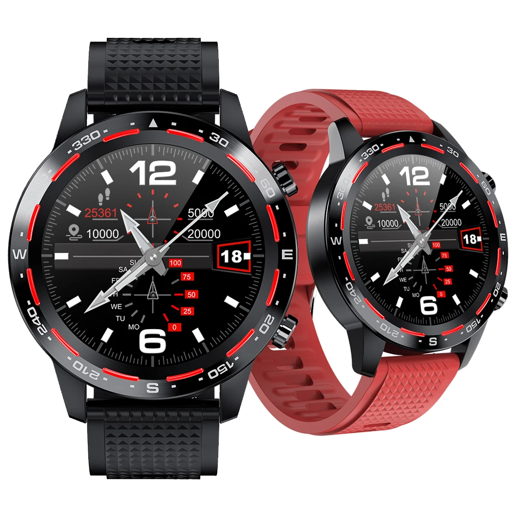 

ECG Smart Watch Blood Pressure Monitor Handsfree Call Sleep Quality Tracker Sports Watch For Android iOS