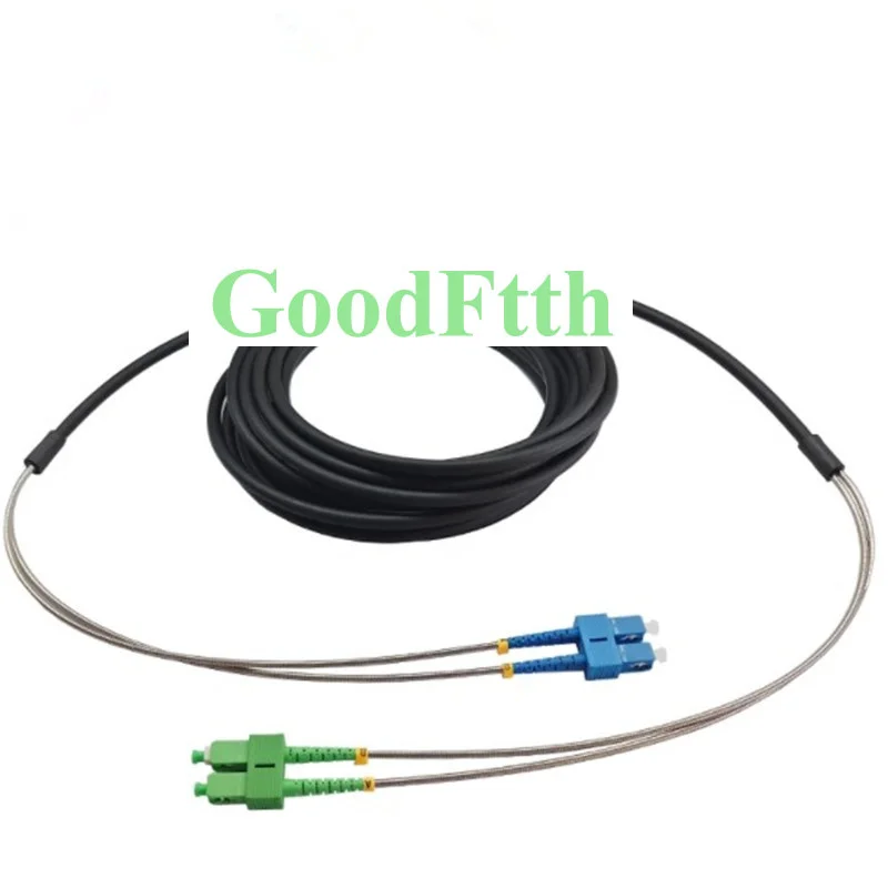 

Tactical Field TPU Armored Patch Cord SC/APC-SC/UPC SM 2Cores GoodFtth 100m 150m 200m 250m 300m 350m 400m 450m 500m