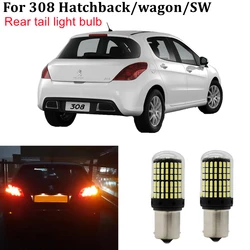 For Peugeot 308 hatchback/SW/Wagon 2007-2012 Canbus LED Tail Light bulb Rear indicator fog backup reverse stop brake lights