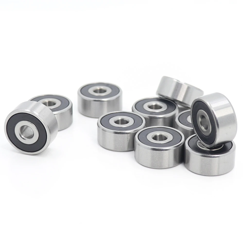 1603RS Bearing 7.938X22.225X8.731 Mm ABEC-1 10Pcs Inch Miniatuur 1603 Rs 2RS Kogellagers 1603-2RS Lager