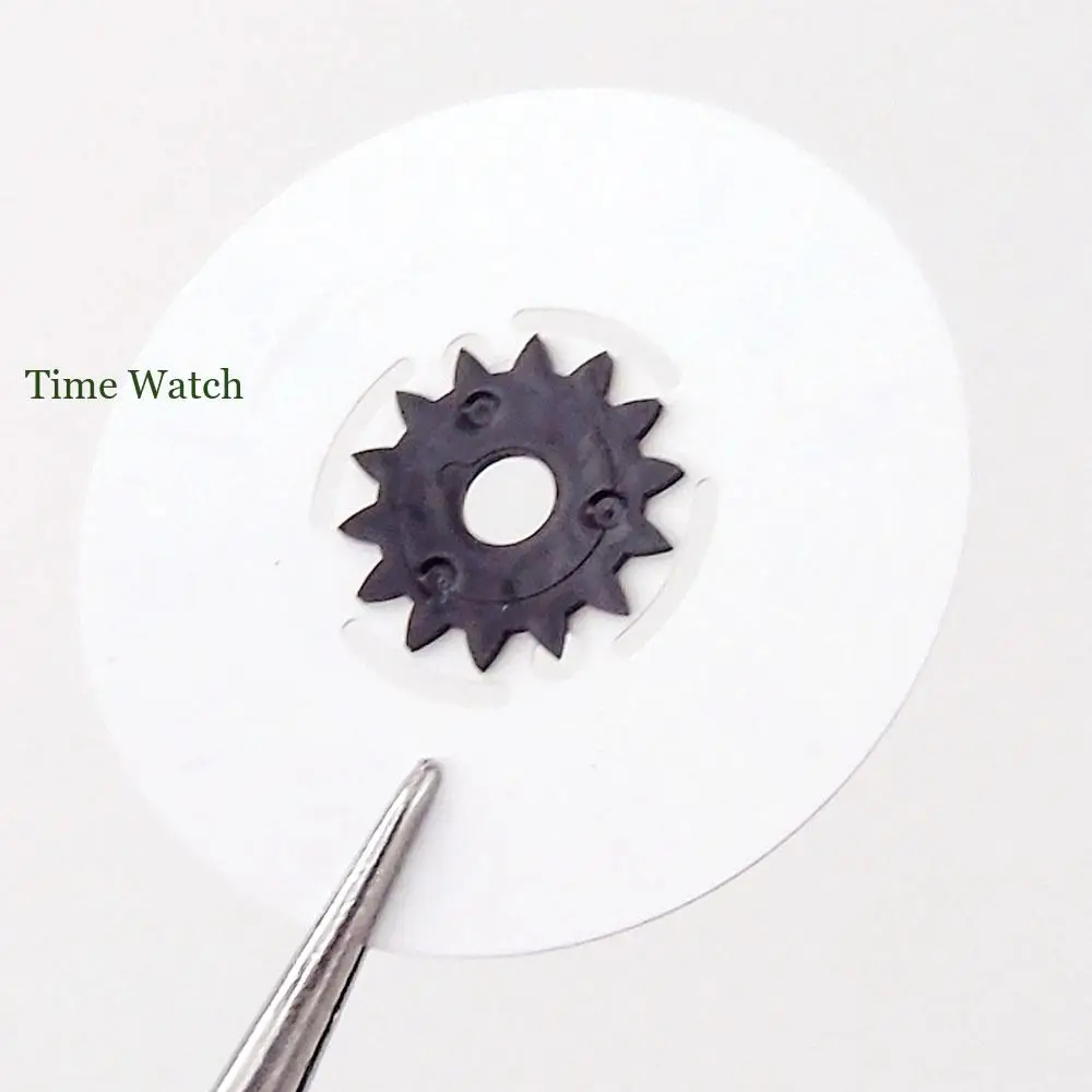 For NH36 Movement Calendar Wheel Week Day Display For 3 o'clock Crown White Color