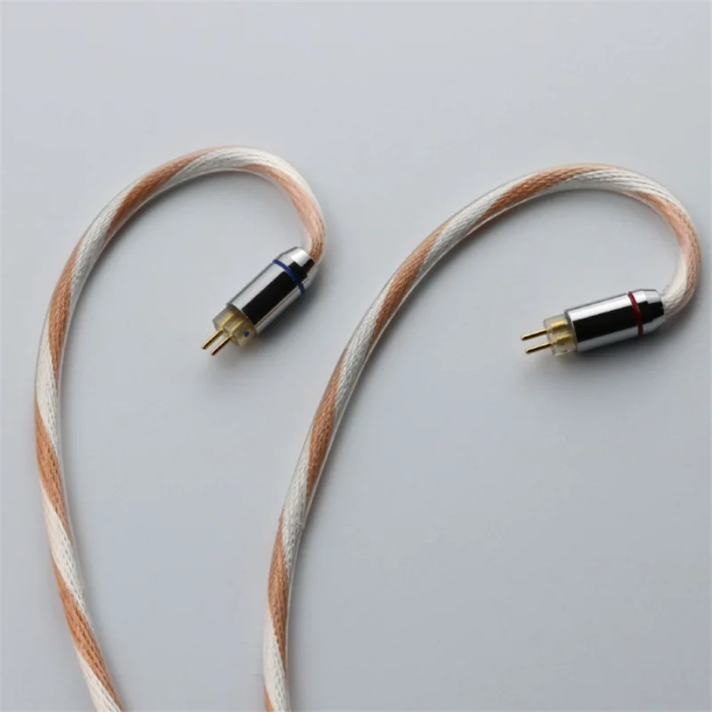 Litz Cord Mạ Bạc OCC Cáp Nâng Cấp Mmcx 0.78Mm