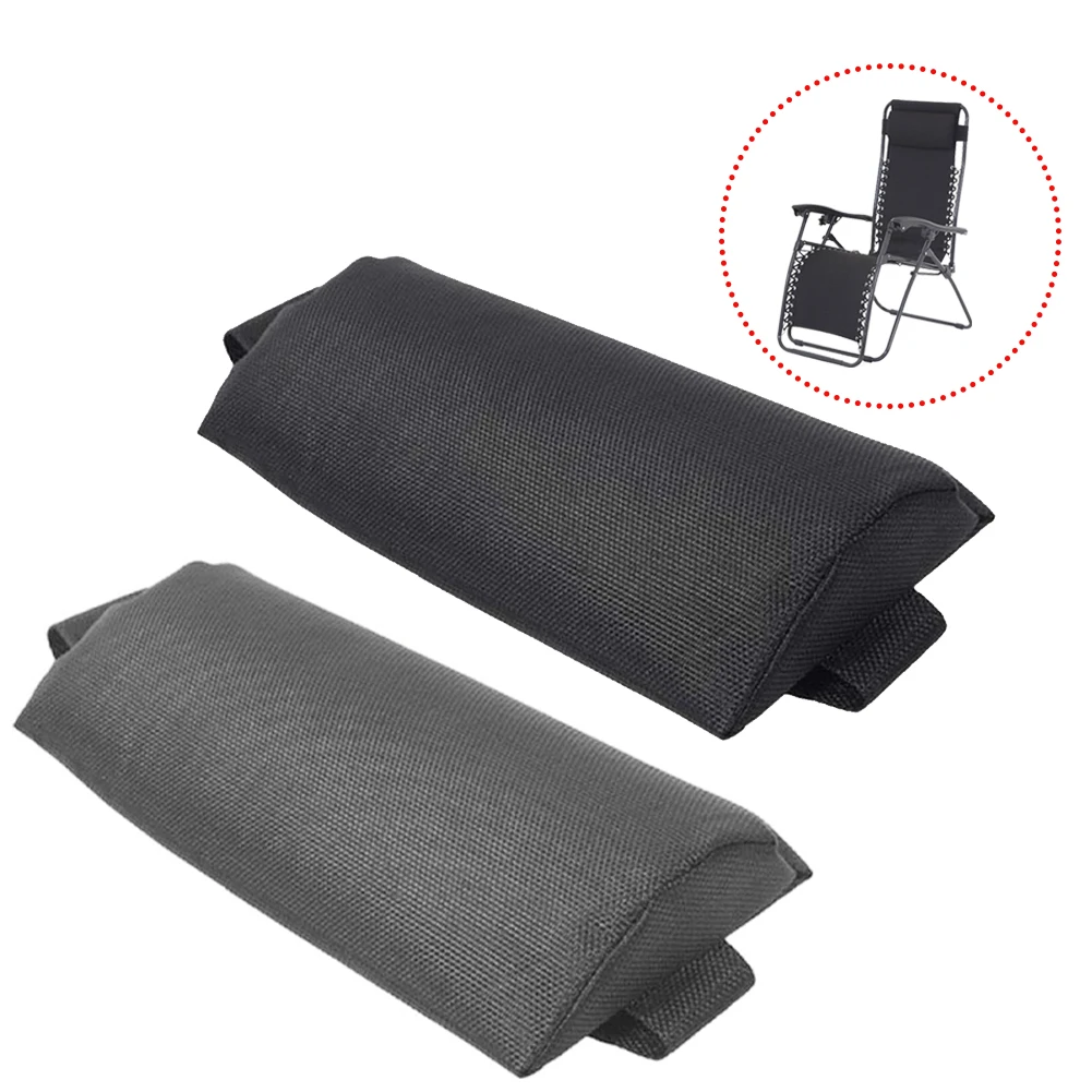 Folding Sling Chairs /Lounge Chair Chair Head Cushion Height Adjustable Comfortable Recliner Pillow For Outdoor Garden