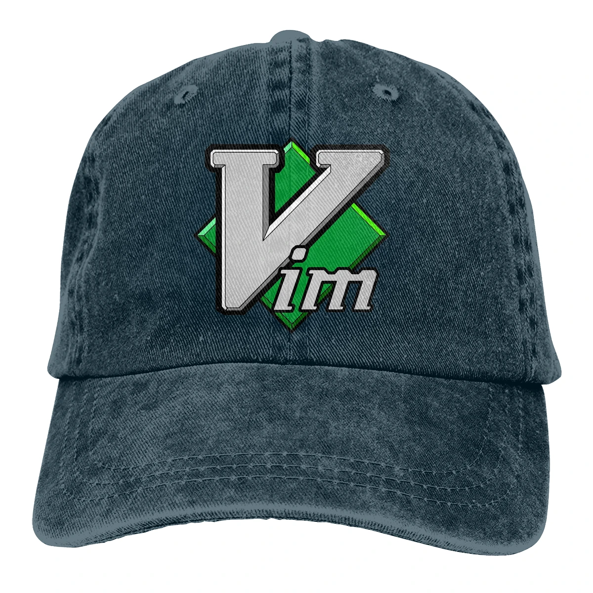 Linux Operating System Tux Penguin Multicolor Hat Peaked Women's Cap VIM Personalized Visor Protection Hats - view 5