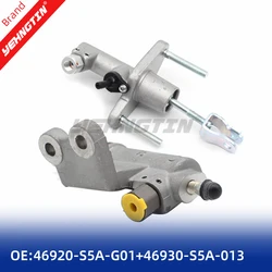 OEM 46920-S5A-G01 + 46930-S5A-013 sprzęgło Master & Slave Cylinder zestaw do hondy Civic 2001-2005 1.7L manualna skrzynia biegów