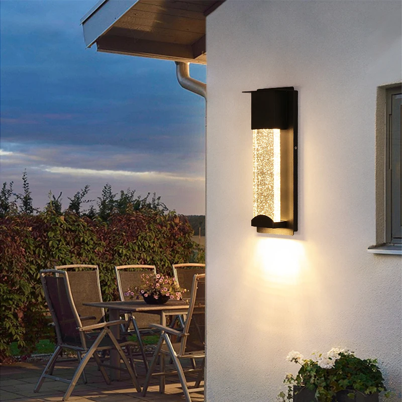 

Outdoor Waterproof Wall Lamp Modern Minimalist LED Wall Light Balcony Corridor Aisle Lights Villa Garden Porch Decoration Lamps