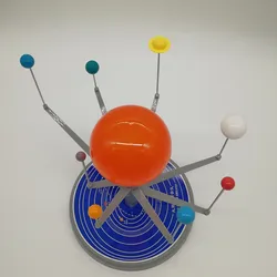 Large Size Astronomical Instrument Luminous Ball DIY Assembly Science Experimental Nine Planets Solar System Model Toys for Kids