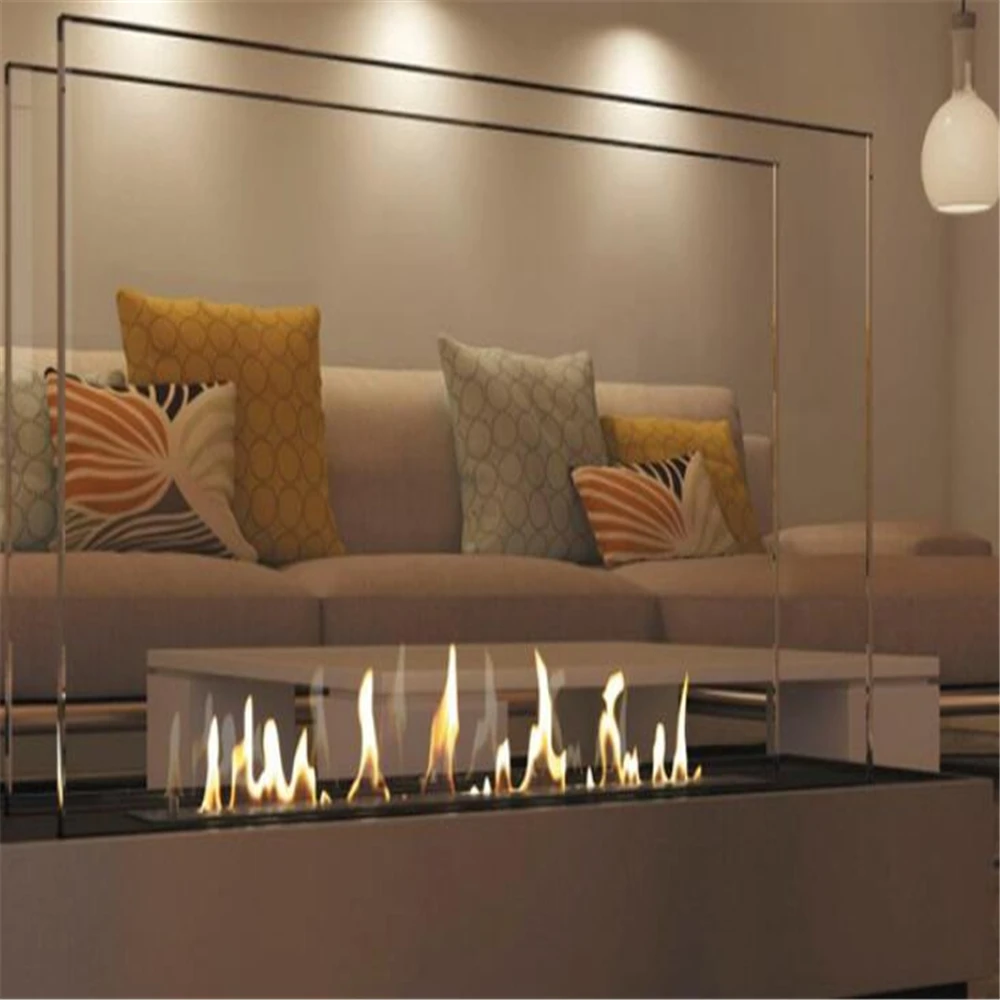 

Inno-Fire 36 inch electric intelligent smart bio ethanol linear fireplace insert