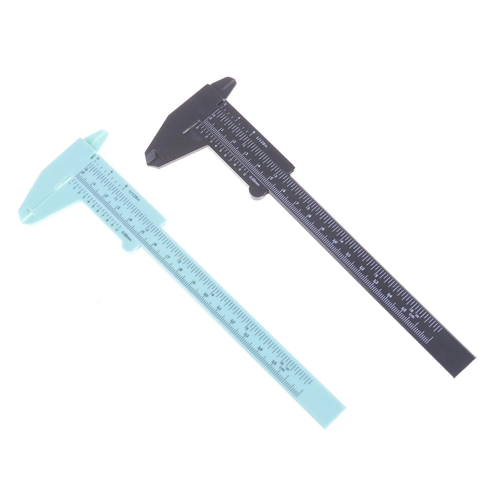 Double Scale Sliding Gauge Eyebrow Ruler Tattoo Permanent Makeup Eyebrow Tattoo Measuring Ruler Caliper Measure Tool