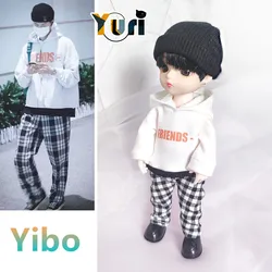 Street Dance of China Wang Yibo Hoodie Star 16cm Figure Doll Toy The Untamed Handwork Sa PX