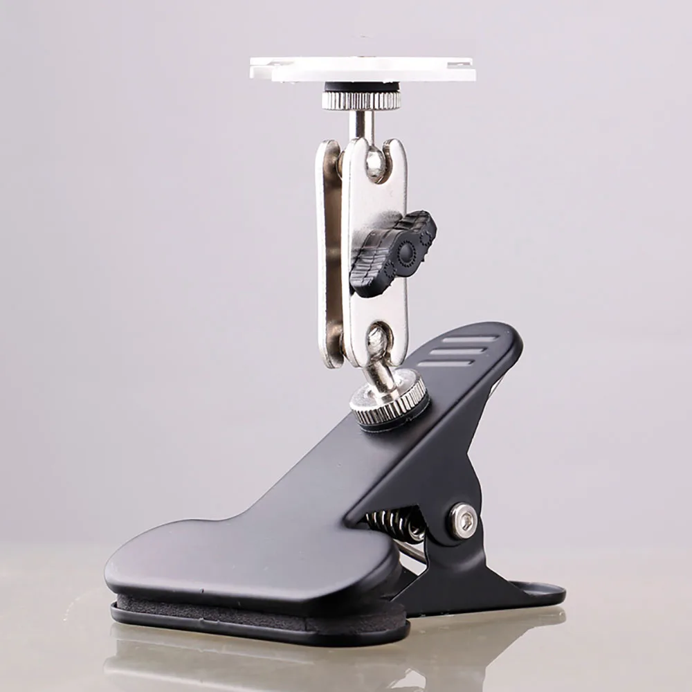 Universal Security CCTV Camera Stand Clip Mount Stand Adjustable Clip Holder Home Bed Desktop Mount Bracket for Xiaomi Webcam