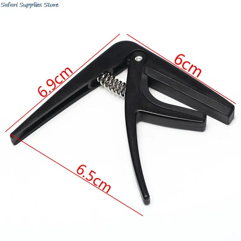 1PCS Ukulele Capo Single-handed Quick Change Ukelele Capo Plastic Steel Guitar Parts & Accessories