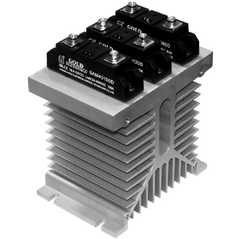 Solid State Relay Radiator W100 W120 W150 W200 W250 W300 Aluminum Sheet