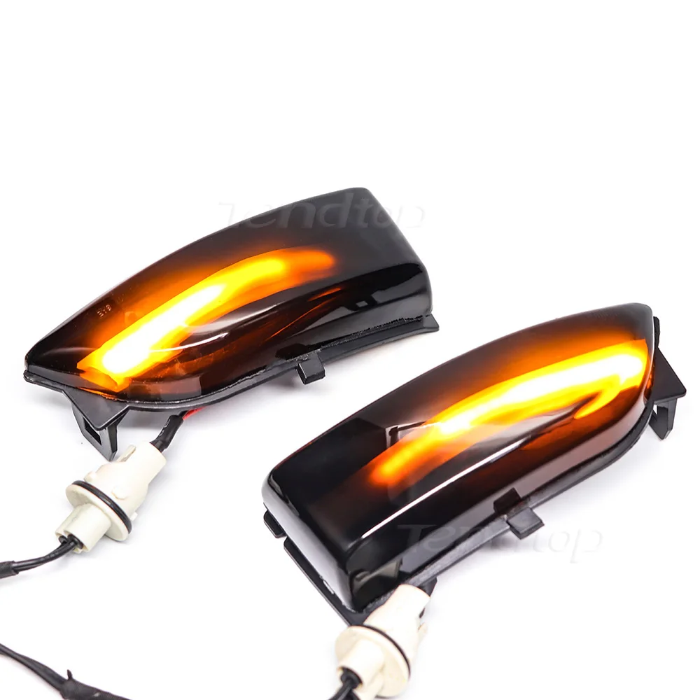 2xDynamic LED Turn Signal Sequential Side Marker Mirror Light For Ford Everest Ranger T6 Raptor Wildtrak 2015 2016 217 2018 2019