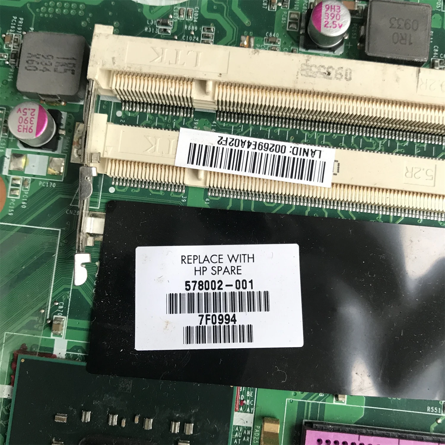 578002-001 578002-501 578002-601 untuk HP Compaq Presario CQ61 G61 Motherboard Laptop Gumi dengan Intel GM45 DDR2 100% Diuji