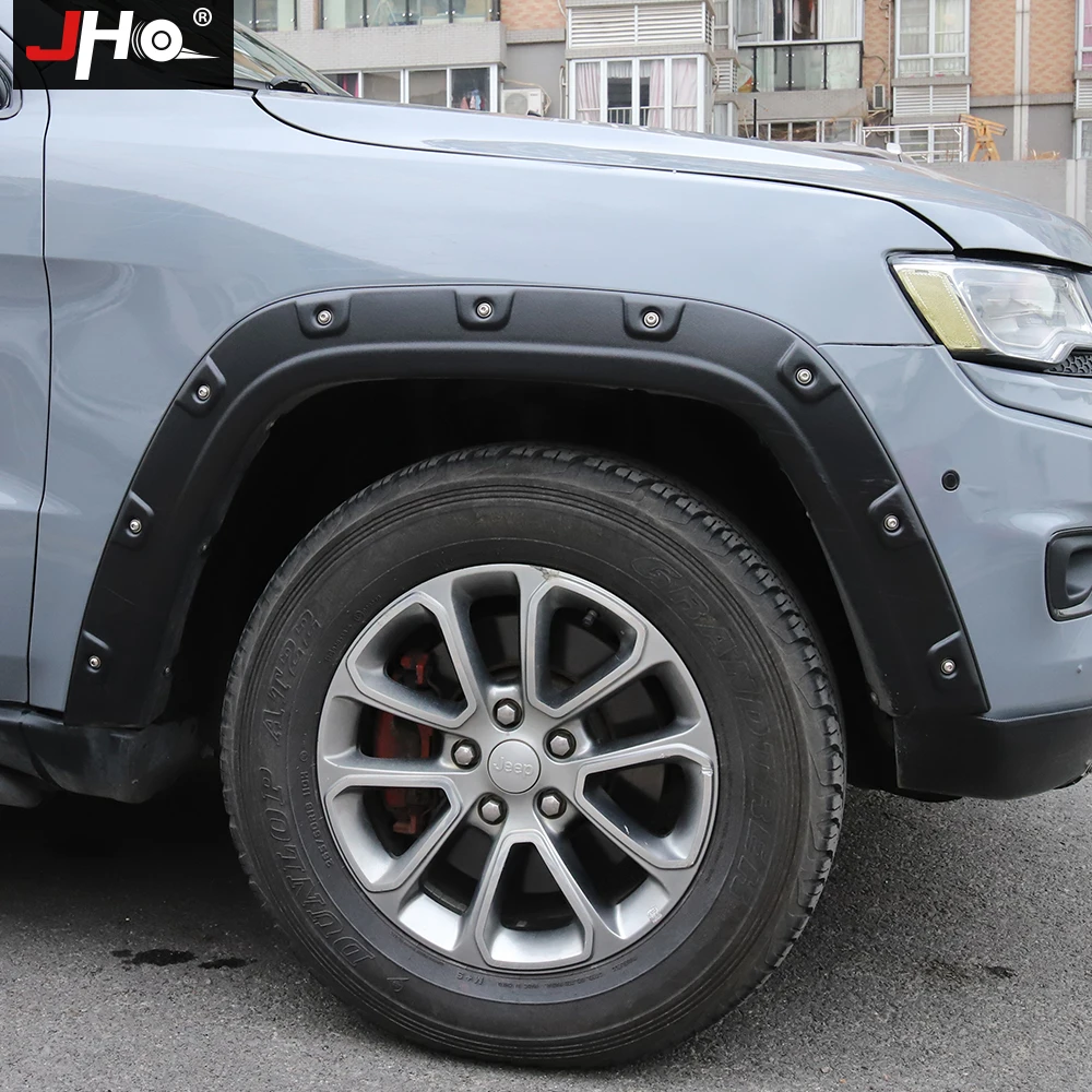 JHO Offroad Driving Car Fender Flares Kit for Jeep Grand Cherokee 2011-2020 Limited 2018 2017 2019 2016 2015 2014 Accessories