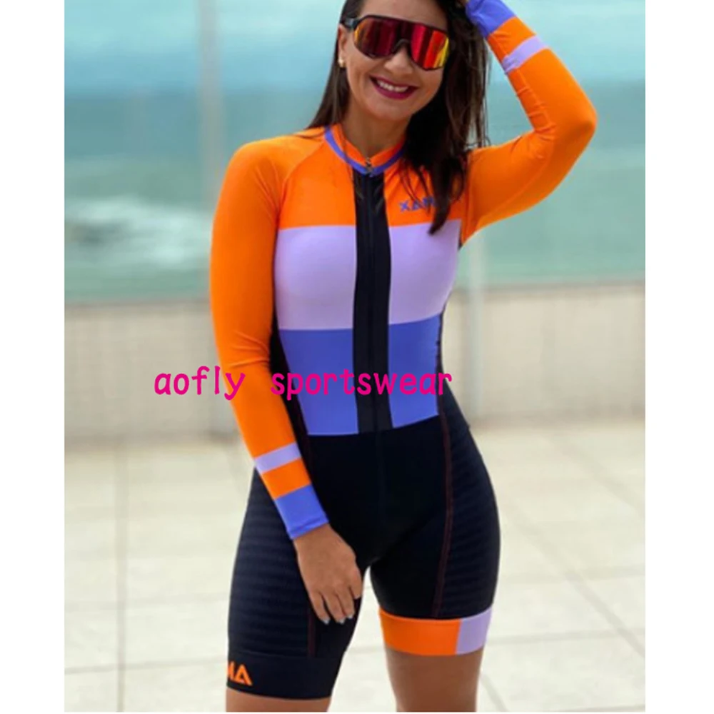 mono-de-ciclismo-xama-pro-para-mujer-diseno-color-block-naranja-y-morado-geometrico-moderno-para-ropa-deportiva