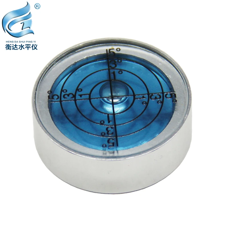 Misuratore di livello universale da 30*10mm bolla orizzontale ad alta precisione mini bolla orizzontale in metallo con perline a bolle orizzontali portatili