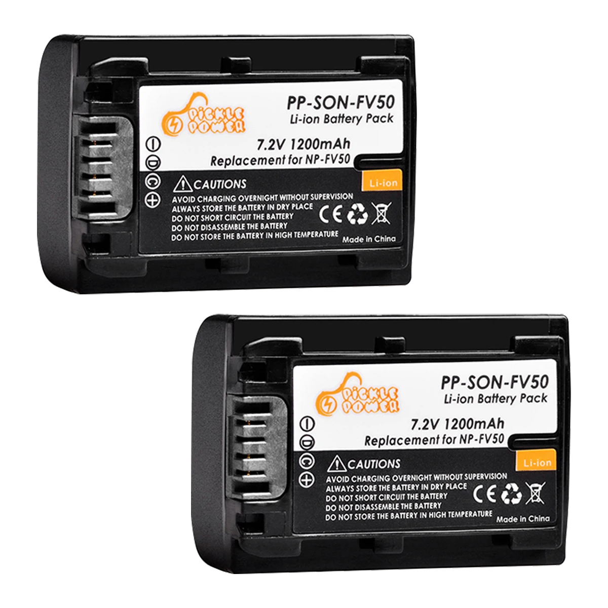 ดองพาวเวอร์1200mAh NP-FV50แบตเตอรี่ FV50 NP สำหรับ Sony NP-FV30 NP-FV40 HDR CX390 290E PJ510 820E 790E 660E XR260 PJ50E CX700E