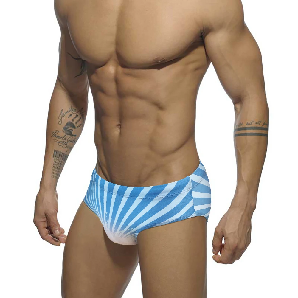 

Summer Beach Man's Swimming Briefs Low Waist Swimwear Sexy Swim Shorts Trunks swimsuits Men Swimwear