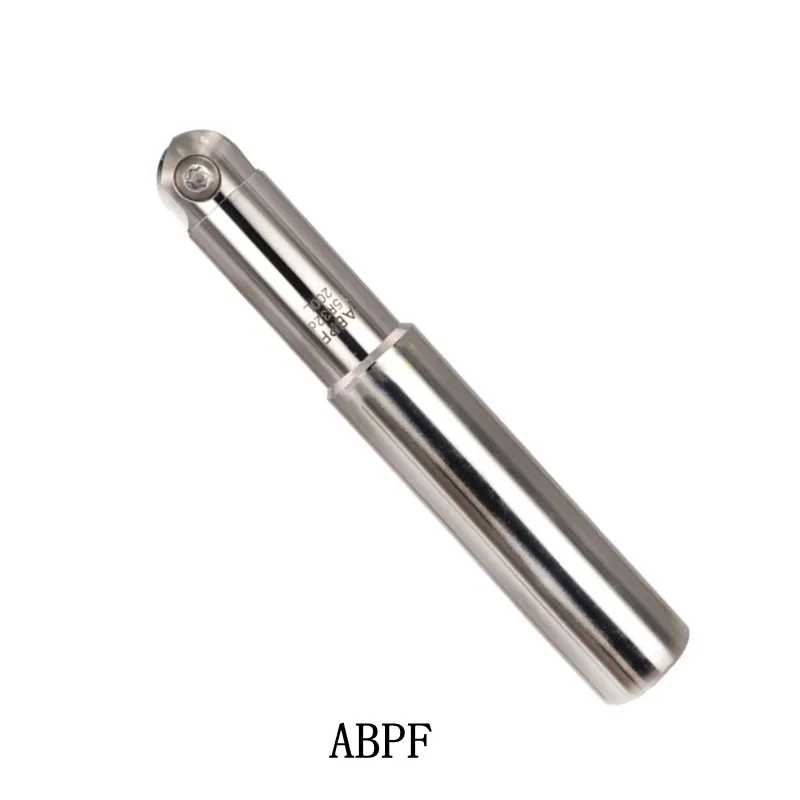 Abpf fresa de alimentação rápida alongada zdfg/zpfg alça liga cnc endurecido haste assismica máquina inserções ferramenta fresagem