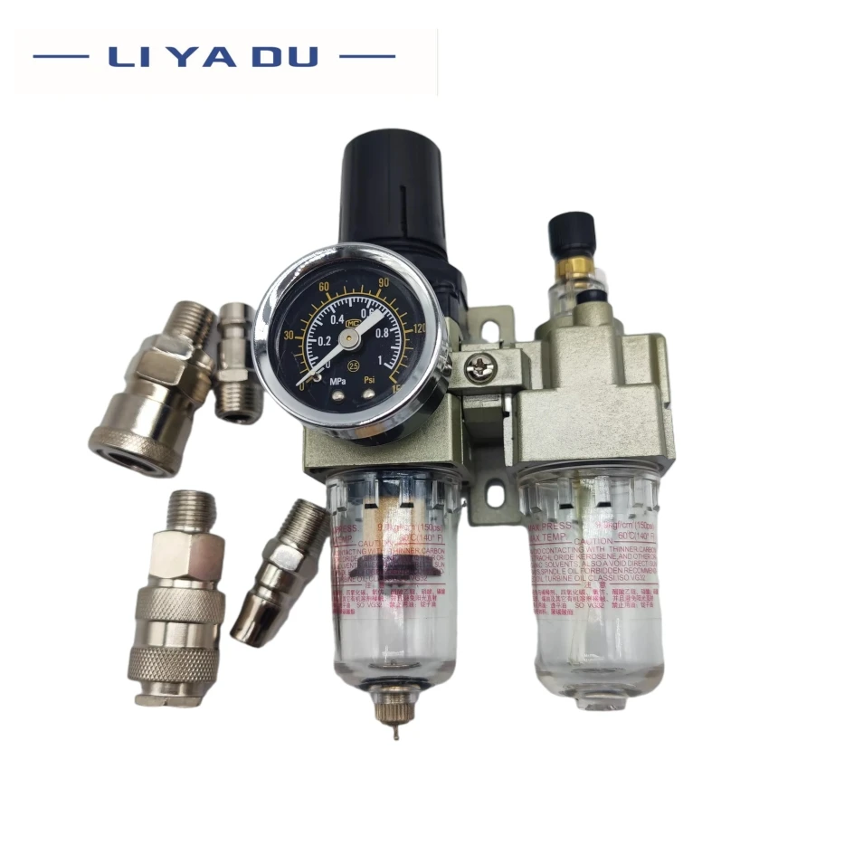 AC2010-02 Air Pump Pneumatic Oil and water separator filters Air compressor regulating valve air filters Regulator Copper core