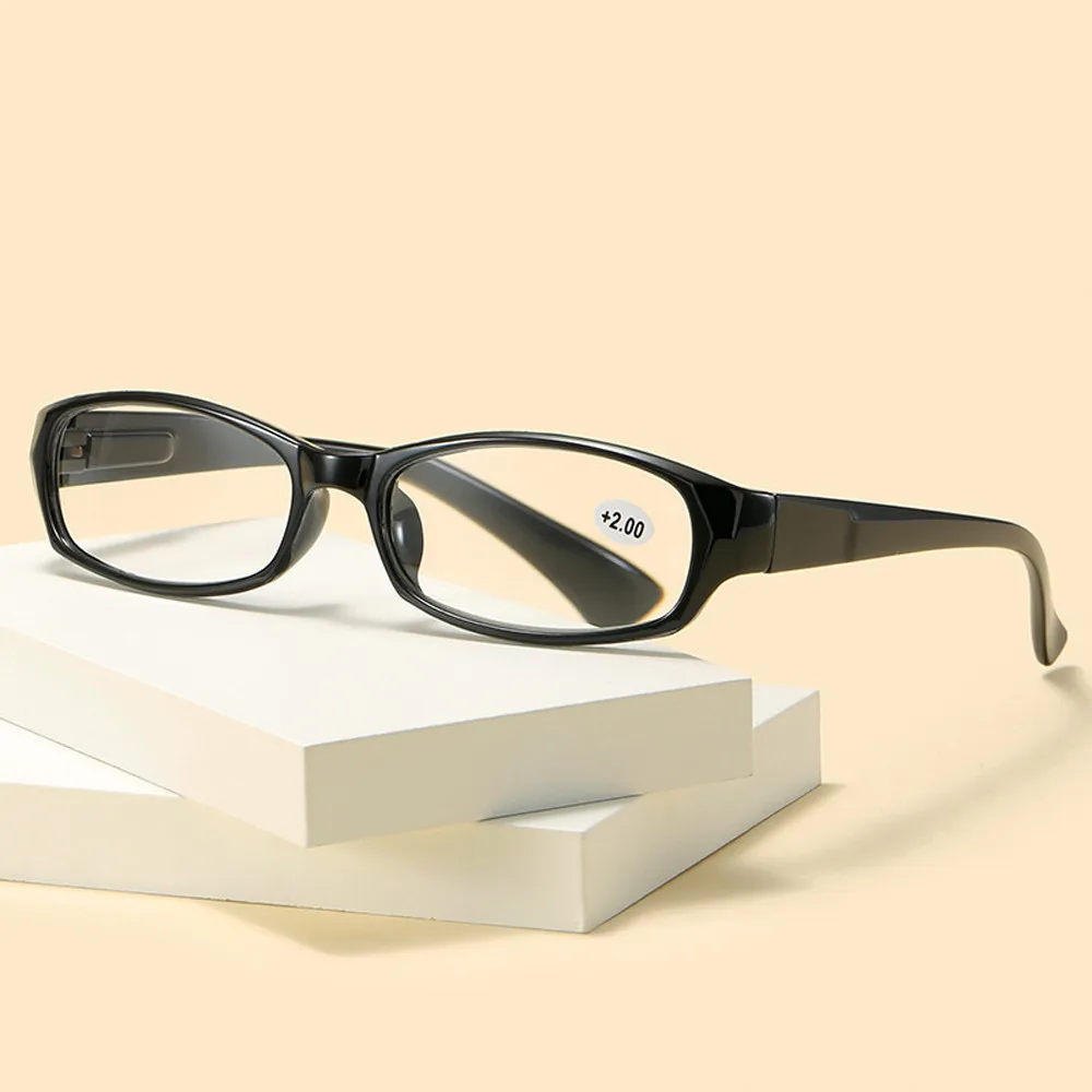 seemfly Reading Glasses Men Anti Blue Light Presbyopia Goggles Women Vintage Black Eyewear Reader Diopter +1.0 1.5 2.0 2.5 4.0 image 2