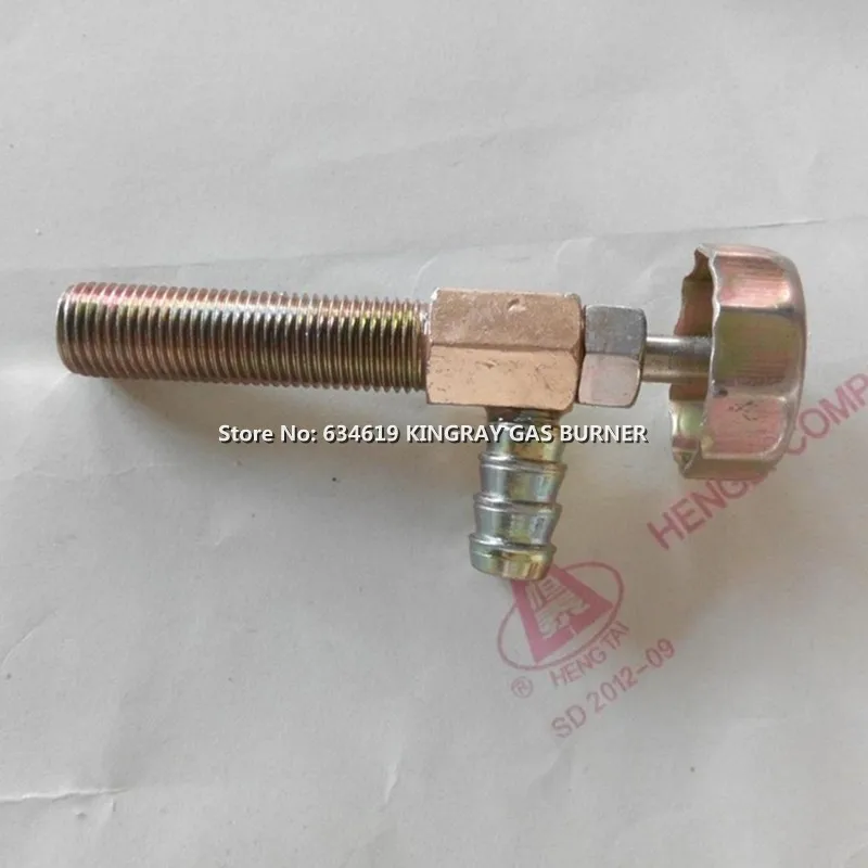 Gas Infrared Burner Jet Nozzle With Rotary Switch, Burner Nozzle Valve