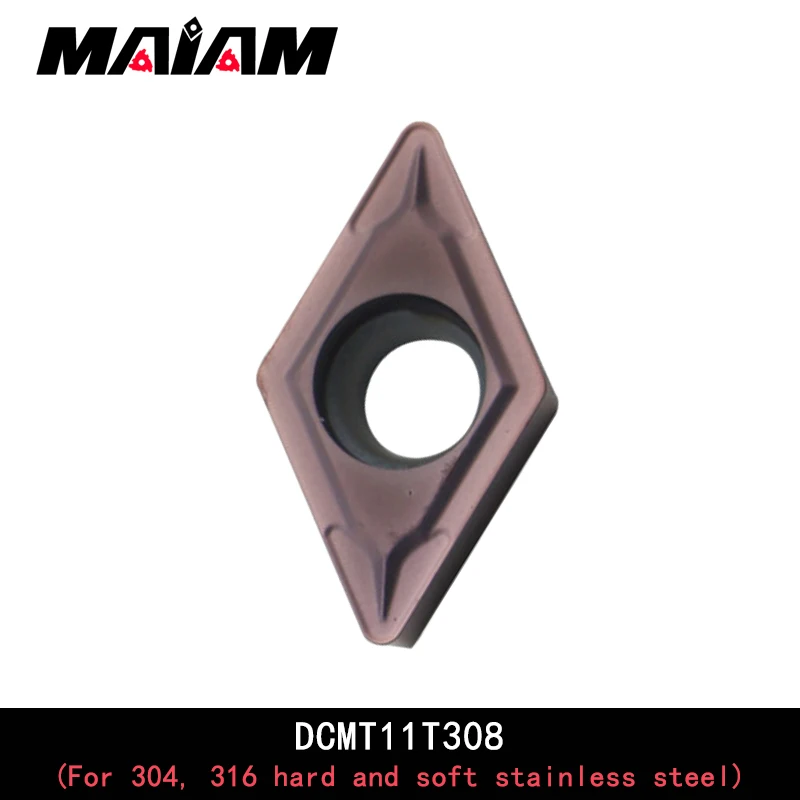 DCMT Rhombus turning tool DCMT11T3 DCMT11T304 DCMT11T308 insert sduc sducr sducr11 carbide turning tool rod insert k11 dcmt11