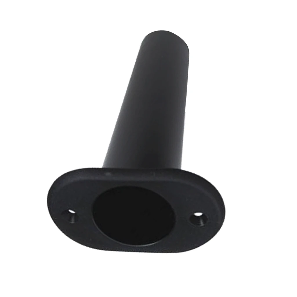 Soporte de caña de pescar de plástico, montaje empotrado de 90 grados, para barcos, Kayak