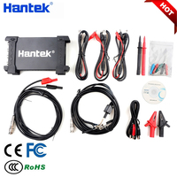 Hantek 6074BE Digital Storage Oscilloscopes 6074BC 6074BD HT201 PC USB Portable Осциллограф 4 Channels 70MHz Bandwidths WIN10