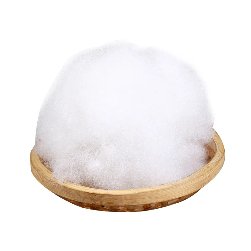 YOMDID 50g Stuffing Cotton DIY Clothing Doll Stuffed Toys Polyester Stuffing Material Handcraft Pillow Filling PP Cotton