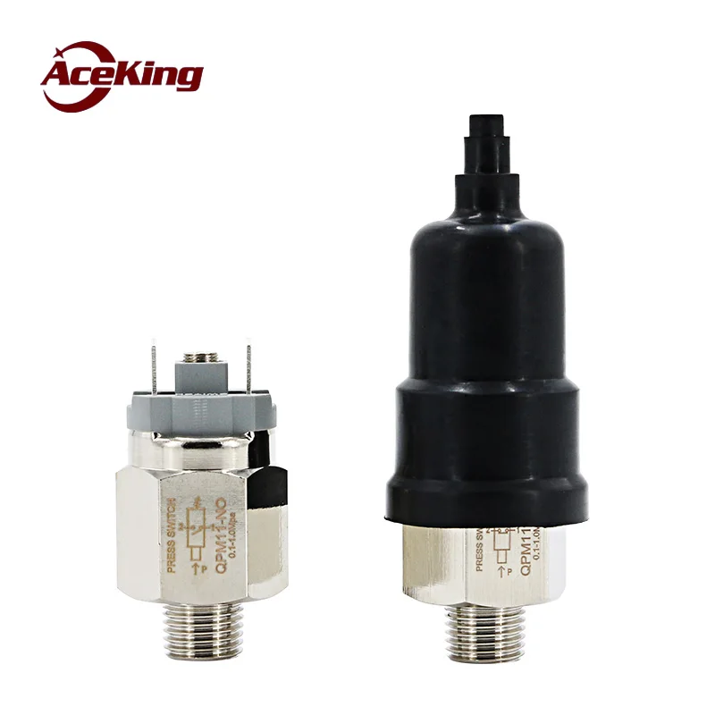 

Micro pressure adjustable pneumatic hydraulic mechanical normally open and normally closed pressure switch QPM11